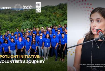 Carol Healy is an Irish-funded international UN Youth Volunteer serving as Assistant Gender Analyst with the UNDP Multi-country Office for Barbados and the Eastern Caribbean, in Barbados. 