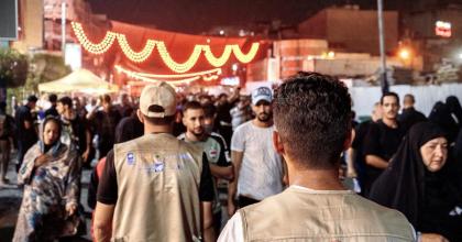 Local Volunteers distributed health guidelines during Arba’in pilgrimage in Karbala while Online Volunteers added to widespread outreach through social media platforms.