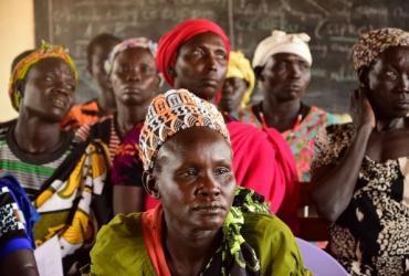 Women grassroots sensitization forum on peace for local women in Hiyala, Eastern Equatoria, South Sudan