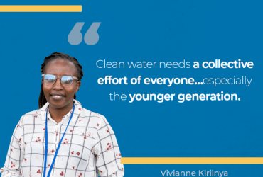 Vivianne Kiriinya, UN Volunteer Communications Specialist with the United Nations Environment Programme.