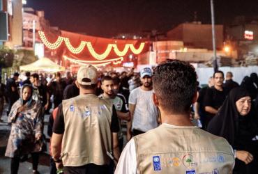 Local Volunteers distributed health guidelines during Arba’in pilgrimage in Karbala while Online Volunteers added to widespread outreach through social media platforms.