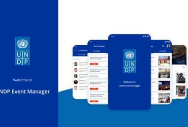An image of the UNDP Event Manager, a platform that transforms the way events are organized.