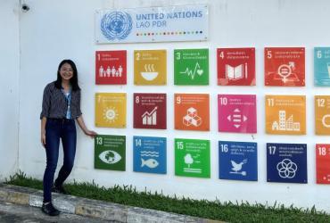 Yi Nam Xu is a UN Volunteer Knowledge Management Assistant with UN-Habitat in Lao People's Democratic Republic. 