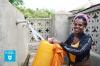 In Eritrea, a lady fetches water in Debub region.