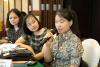 Huong Dao Thu serves as a national UN Volunteer Disability Rights Officer with the United Nations Development Programme (UNDP) in Viet Nam. Here, she takes the floor to contribute her perspective during a training on the Human Rights Based Approach to Programme. 